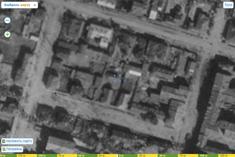 Немецкая аэрофотосъемка Уфы, 1942 год Немецкая аэрофотосъемка Уфы, 1942 год